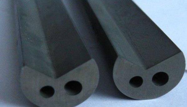 硬質合金專用炭黑在異型棒材上的應用